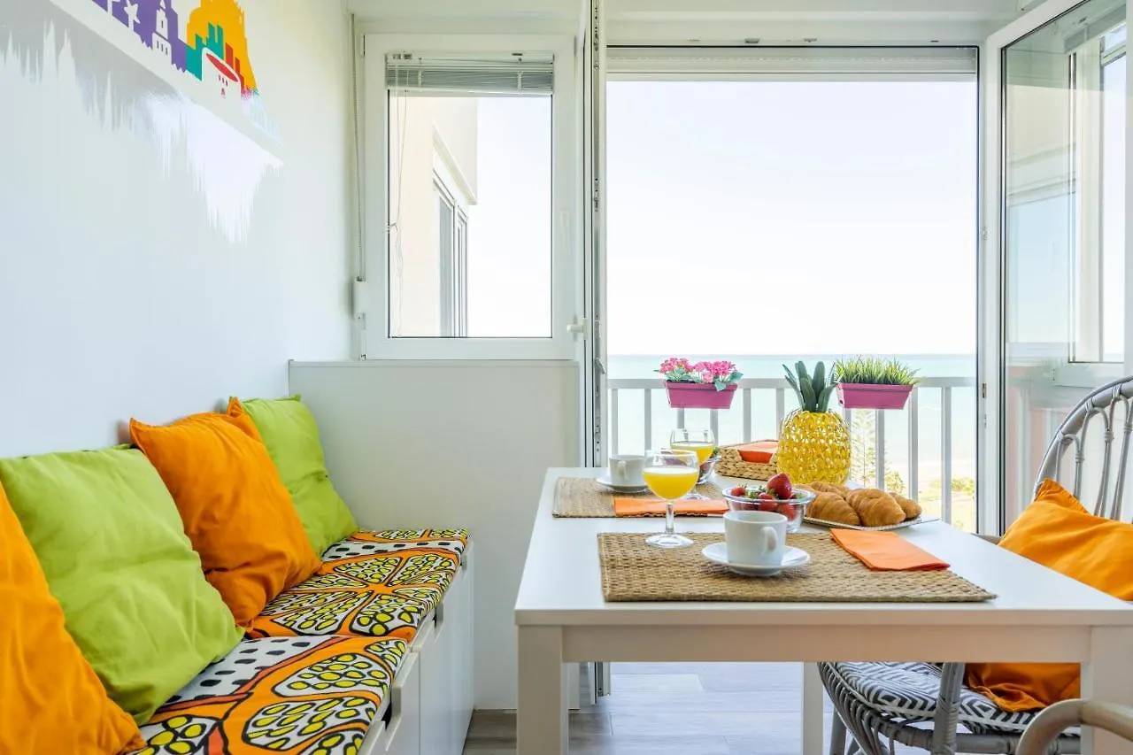 Wintowinrentals Sunny Side, Pool, Wifi & Sea View Benajarafe Apartman