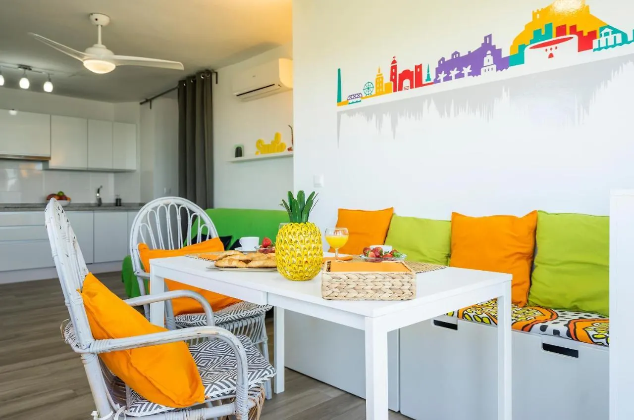 Apartment Wintowinrentals Sunny Side, Pool, Wifi & Sea View Benajarafe